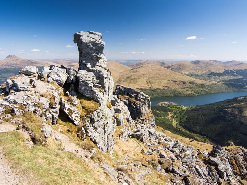 One of the most easily accessible Corbetts from the Central Belt of Scotland, the Cobbler occupies a perfect spot on Loch Long, near Arrochar. Easily navigated, it's one of the best walks in the country.