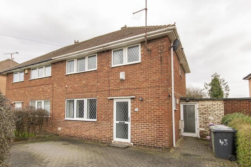 This three-bedroom, semi-detached home, on the market for £139,950 with Wilkins Vardy, has been viewed more than 1,600 times.