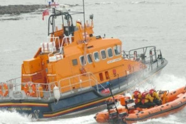 Hartlepool lifeboat has been launched to assist a stricken vessel in the North Sea.