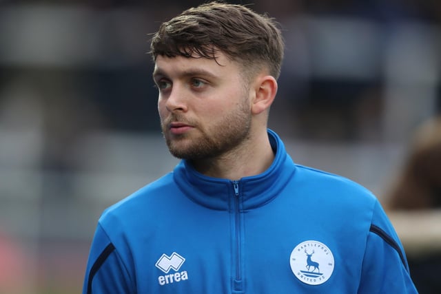 Chay Cooper became the next player to plug the gap on the left of the Pools midfield and was another in a long line of stopgap solutions to struggle in an unfamiliar role. Phillips will surely be looking for a couple of wide players genuinely at home on the left flank over the summer.
