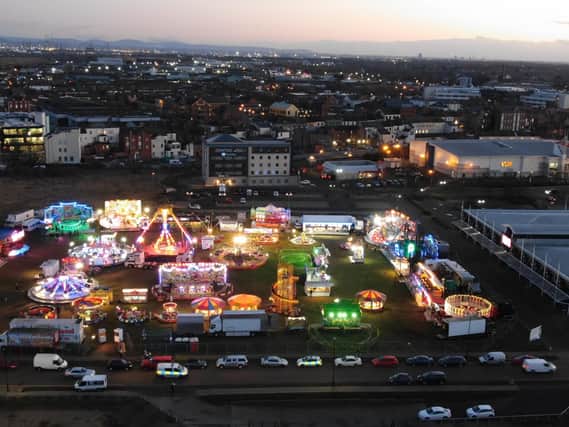The fair in Hartlepool  which is part of the area covered by Cleveland Police's dispersal order