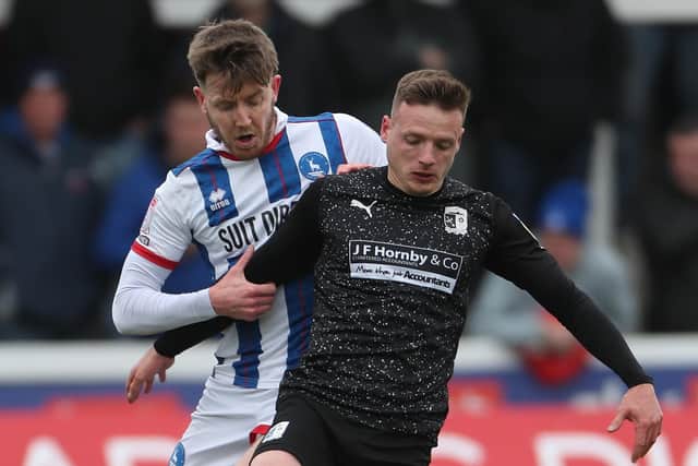 John Askey made a number of changes to his Hartlepool United starting line-up against Barrow. (Photo: Mark Fletcher | MI News)