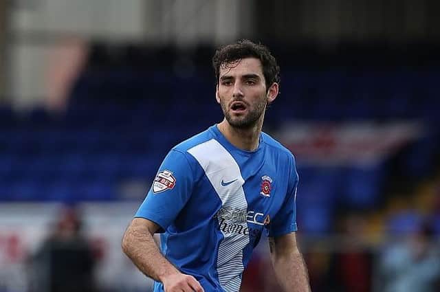 Adam Jackson scored a winner for Hartlepool United the last time they achieved an Easter weekend double.  (Photo by Pete Norton/Getty Images)