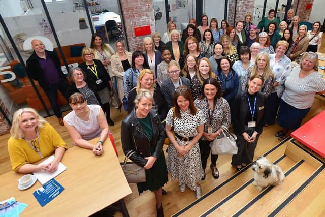 Attendees at the Assist Women networking event held at The Bis, in Whitby Street, Hartlepool. Picture by FRANK REID.