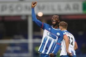 Dieseruvwe became just the fourth Pools player in 50 years to score 20 league goals in a single season when he rifled in the winner with an unstoppable spot-kick against his former club.