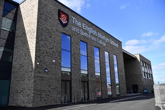 English Martyrs School's new building which opened in September 2019. Picture by FRANK REID