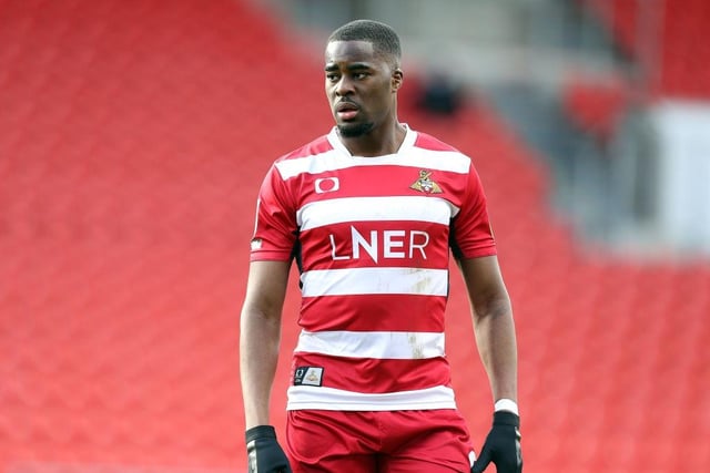 Okenabirhie has been out of action for a year with a number of injuries before his Doncaster Rovers release but did impress prior to that with 14 goals during the 2020/21 campaign. A change of scenery and a full pre-season could help Okenabirhie with ex-teammate Omar Bogle a good example of how a move to Pools can work out. (Photo by Pete Norton/Getty Images)
