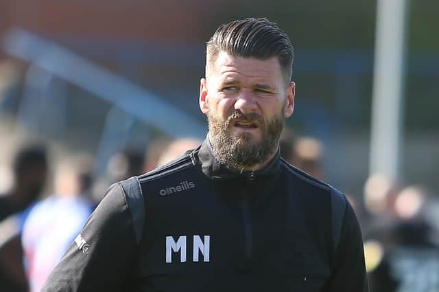 Michael Nelson has praised Hartlepool United fans for their support throughout the season. (Credit: Michael Driver | MI News)
