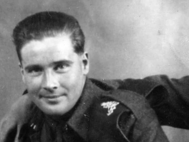 Eric Wright Chrystal who saw action in Italy and the Netherlands in the Second World War.