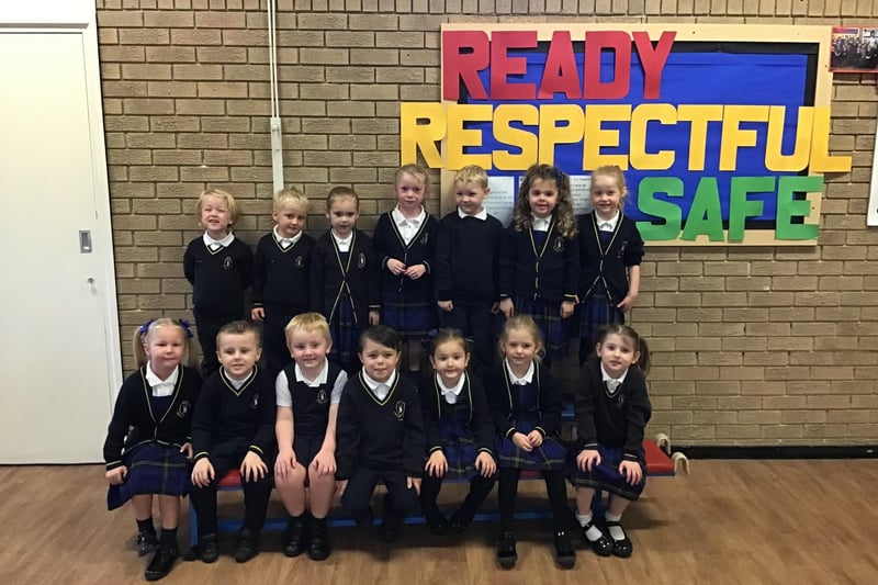 Hart Primary School's reception class.