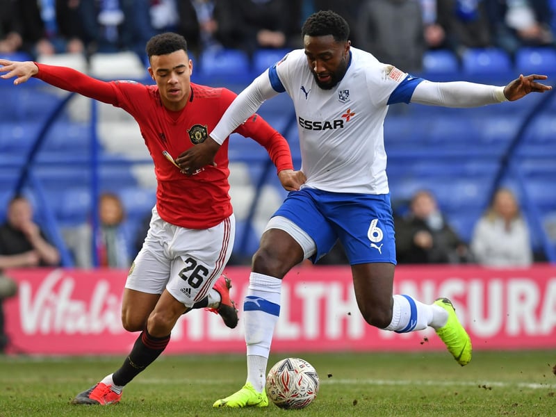 Someone who has been on Pompey's wish-list in the past. The centre-back is currently trying to get Tranmere promoted back to League One via the play-offs.