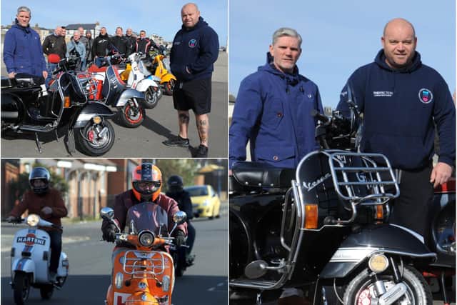 March of the Mods has donated £4,000 to help the work of Hartlepool charity Miles for Men.