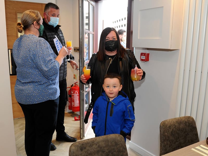 Guests were invited along to the official opening of Christie's in Falkirk on Wednesday. Picture: Michael Gillen.