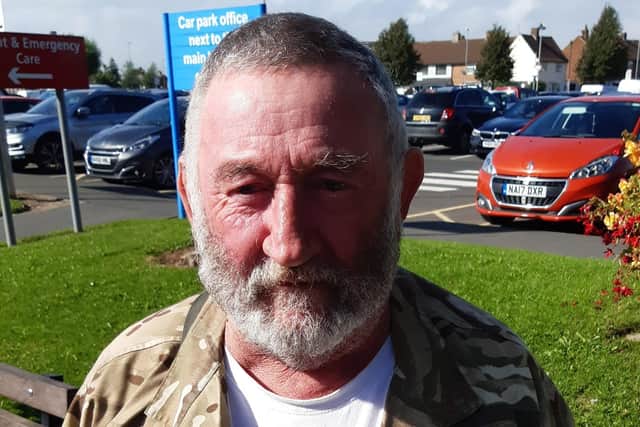 Hartlepool man John Kenny is celebrating after not smoking for a year.