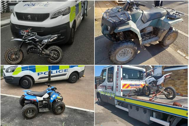 Four illegal bikes taken off Hartlepool roads in a week and rider ...