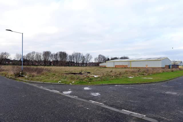 Prospect Way, on Hartlepool's Park View Industrial Estate, where 60 business start-up units could be built.