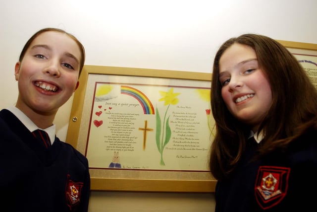 A poetry competition from 2003 and the winners were in the picture. Remember this?
