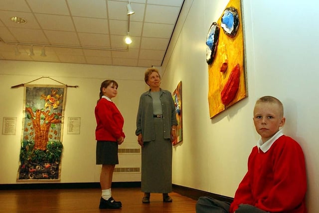 The art gallery at Owton Manor Primary School got the Mail's attention when it opened in 2003.