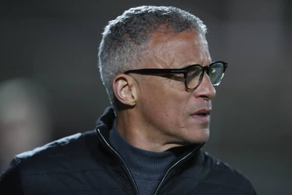 Hartlepool United Interim manager Keith Curle was disappointed despite his side advancing into the second round of the FA Cup. (Credit: Mark Fletcher | MI News)