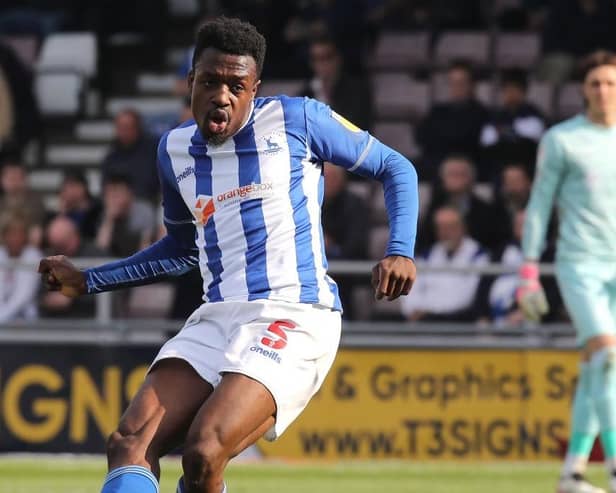 Odusina made 82 appearances for Pools before signing for Bradford and the central-defender has now secured a move to National League rivals Woking.