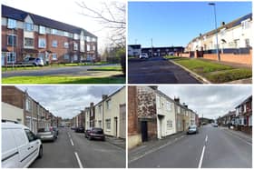 Just some of the locations where most Hartlepool crime is said to have been committed, according to latest official figures.