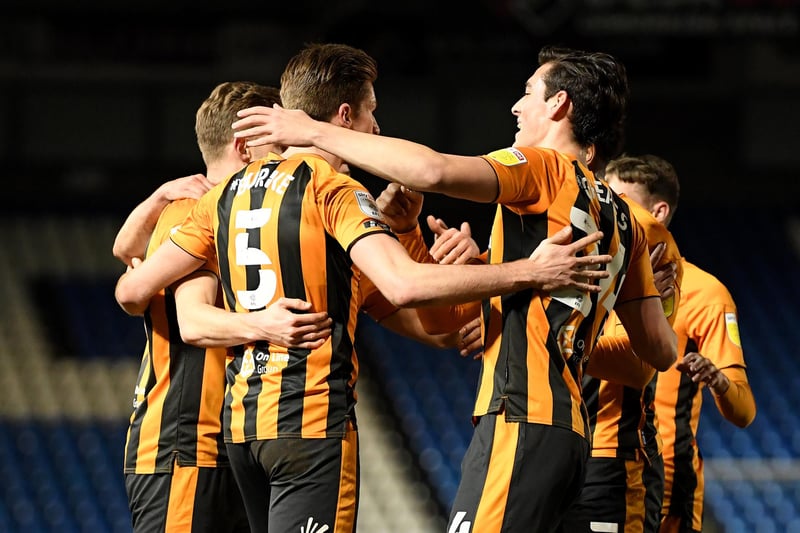 Hull City are predicted to finish the season top of the table, gaining automatic promotion with 89 points and going up as League One champions.
