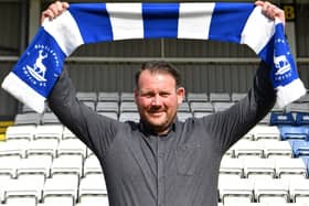 The Pools boss made changes to his support staff, including appointing Carl Dickinson as assistant while also handing a new role to club captain Nicky Featherstone.