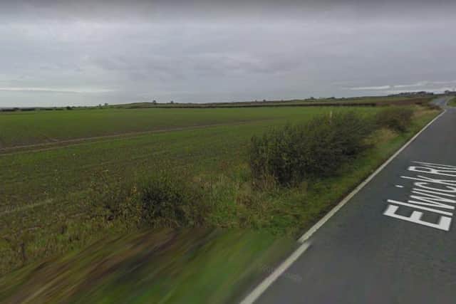 A Google Streetview image of the proposed site.