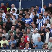 Hartlepool United supporters vented their frustrations following the home defeat with Bromley. (Credit: Mark Fletcher | MI News)