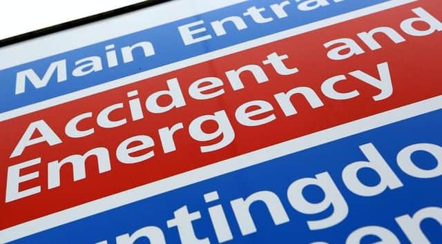 Accident and emergency unit visits are still down 27% in Hartlepool