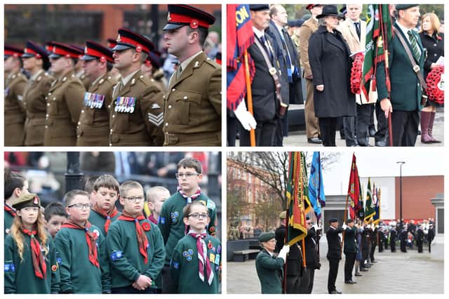 Hartlepool paying tribute on Remembrance Sunday 2022