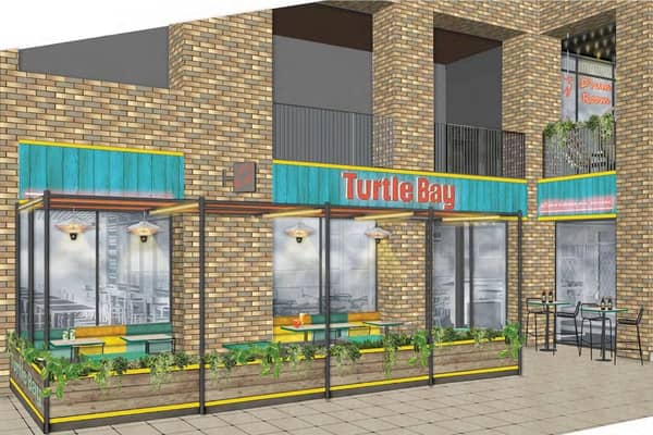 Turtle Bay is the latest addition to Riverwalk in Durham