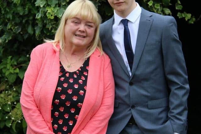 Mandy and her son Harry.