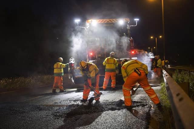 Motorists are warned to beware overnight roadworks on the A19 north of Hartlepool.