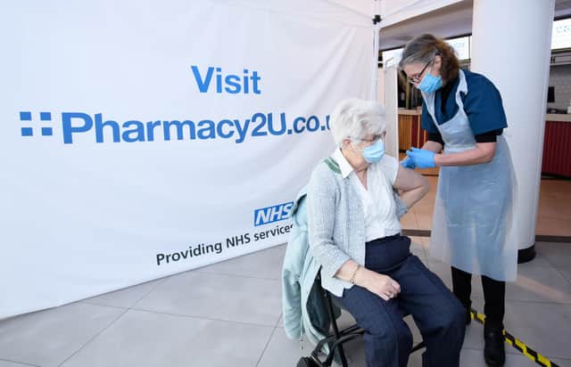 Residents are being encouraged to get their Covid vaccination at two pharmacies in the Hartlepool area.