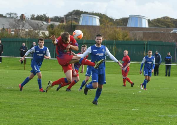 Action from FC Hartlepool's win over Horden CW.