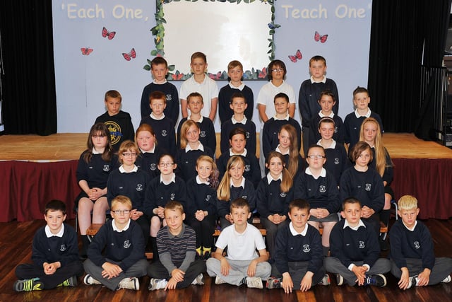 Leavers at West View Primary School in 2012. Have you spotted someone you know?