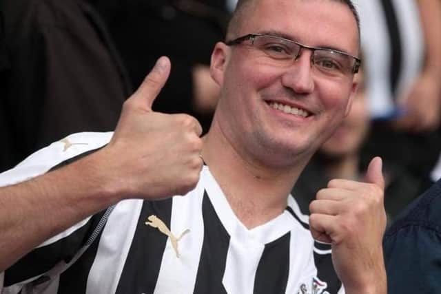 Danny "would light up a room every time he walked in" and was a dedicated Newcastle fan.