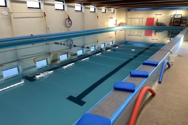 The pool will open doors to the community soon.