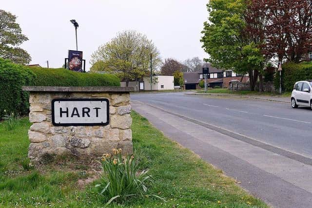 There have been reports of hare coursing near Hart village.