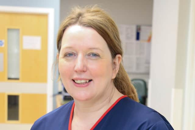 Lindsey Robertson, trust chief nurse