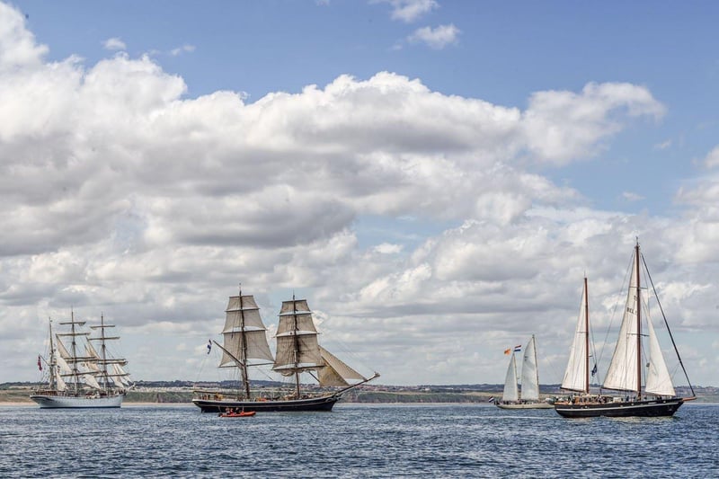 The Tall Ships get ready to leave Hartlepool after an incredible few days.