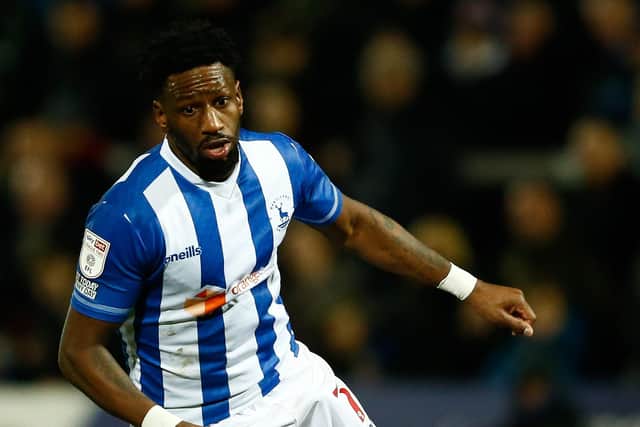 Omar Bogle left Hartlepool United for Newport County after just five months at the Suit Direct Stadium. (Credit: Will Matthews | MI News)