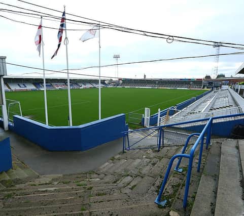 Hartlepool United's Victoria Park ground.