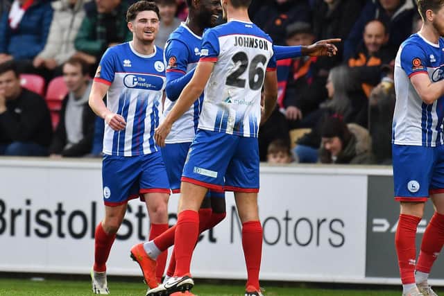 Hartlepool United enjoyed a comfortable afternoon against York City.