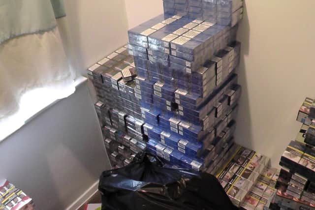 Bootleg cigarettes were found at Lifestyle Express, in Blackhall Colliery, following an investigation by trading standards officers.