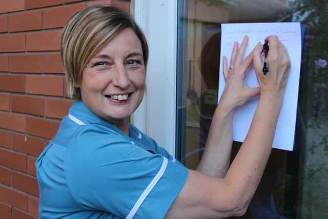 Ruth Waterman, a midwifery assistant from Rift House puts her name to the letter.