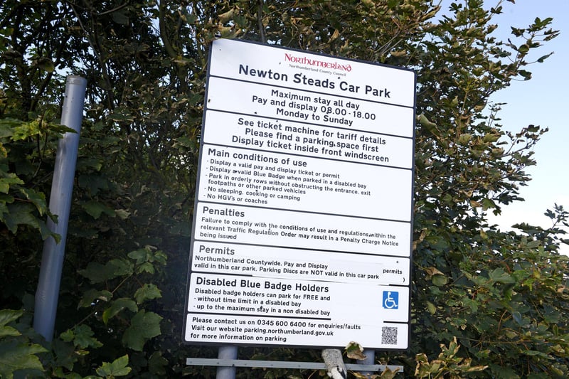 At Newton Steads car park, charges are as follows:
1 hour was £1, now £1.50
2 hours was £2, now £3
3 hours was £3, now £4.50
All day was £4, now £6