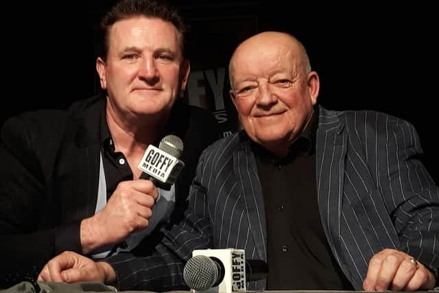 Goffy will be hosting an evening with Tim Healy and fellow North East actors Mark Benton and Bill Fellows at the Tees Valley International Film Festival.
