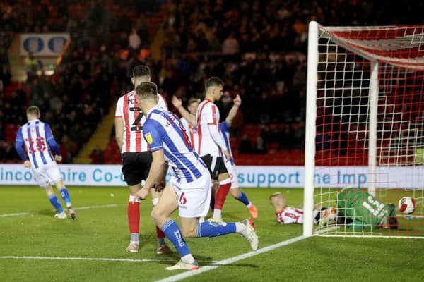 Hartlepool United booked their spot in the third round of the FA Cup with a 1-0 win over League One side Lincoln City (Credit: Mark Fletcher)
